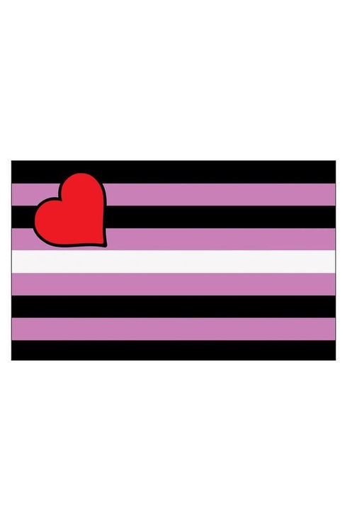 Leather girl Pride Flag